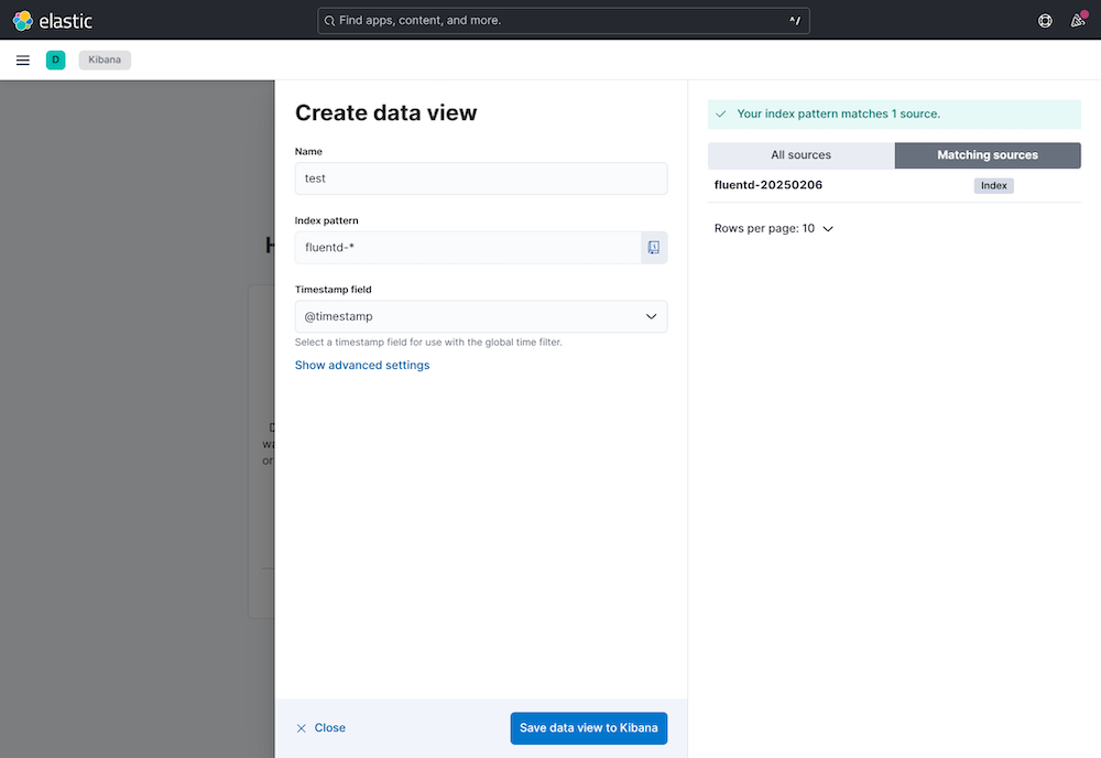 Kibana Discover