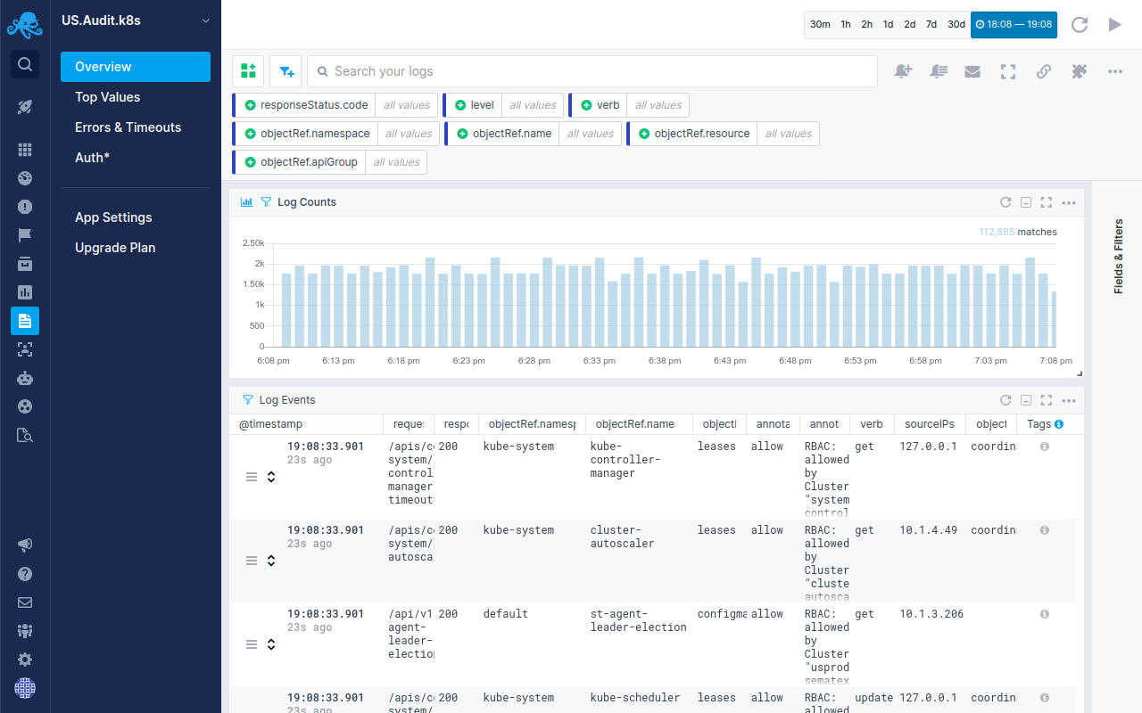 Sematext: Logs Overview